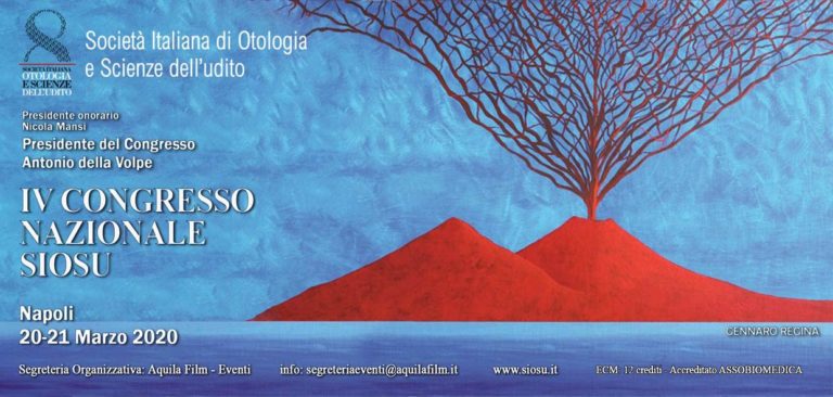 IV Congresso Nazionale della Società Italiana di Otologia e Scienze dell’Udito (SIOSU)